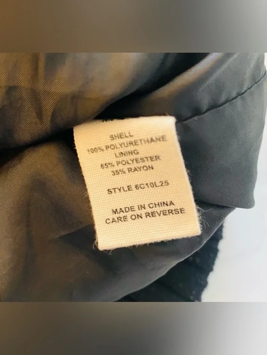 Chelsea & Violet Embroidered Floral Lightweight Varsity Bomber Jacket Black- XS - Picture 12 of 12